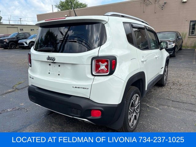 Used 2017 Jeep Renegade Limited with VIN ZACCJBDB9HPE70809 for sale in Vermilion, OH