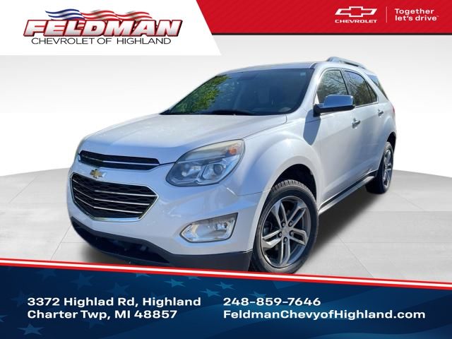 Used 2017 Chevrolet Equinox Premier with VIN 2GNALDEKXH1553114 for sale in Sandusky, OH