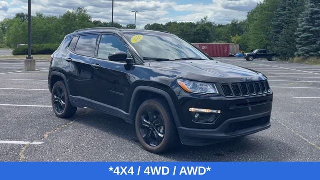 Used 2020 Jeep Compass Altitude with VIN 3C4NJDBB0LT161836 for sale in Vermilion, OH
