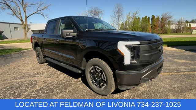 Used 2023 Ford F-150 Lightning Pro with VIN 1FTVW1EL6PWG45370 for sale in Vermilion, OH