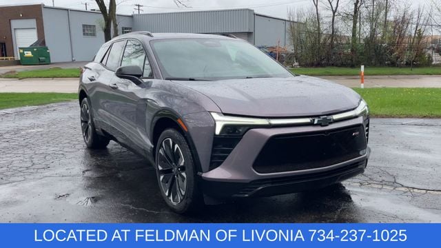 Used 2024 Chevrolet Blazer EV RS with VIN 3GNKDCRJ9RS279858 for sale in Vermilion, OH