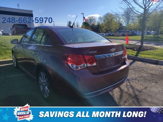 Used 2012 Chevrolet Cruze LTZ with VIN 1G1PH5SC2C7214150 for sale in Vermilion, OH