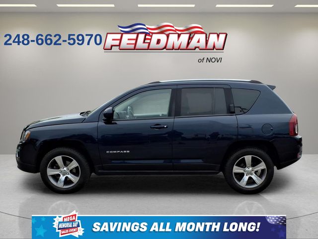 Used 2016 Jeep Compass High Altitude with VIN 1C4NJDEBXGD793749 for sale in Vermilion, OH
