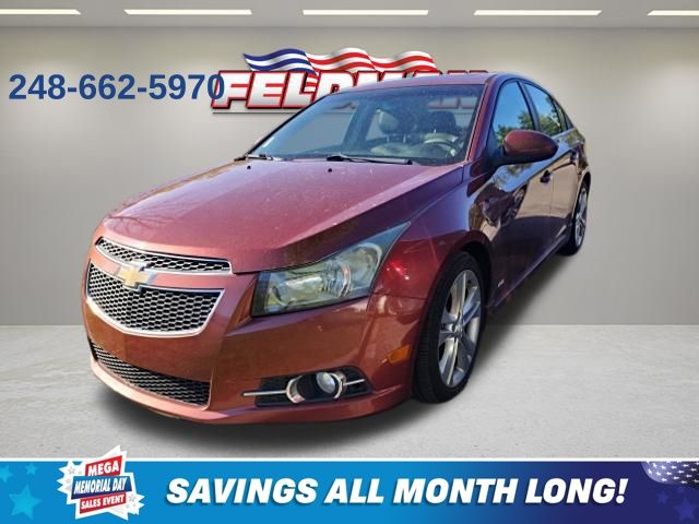 Used 2012 Chevrolet Cruze LTZ with VIN 1G1PH5SC2C7214150 for sale in Sandusky, OH