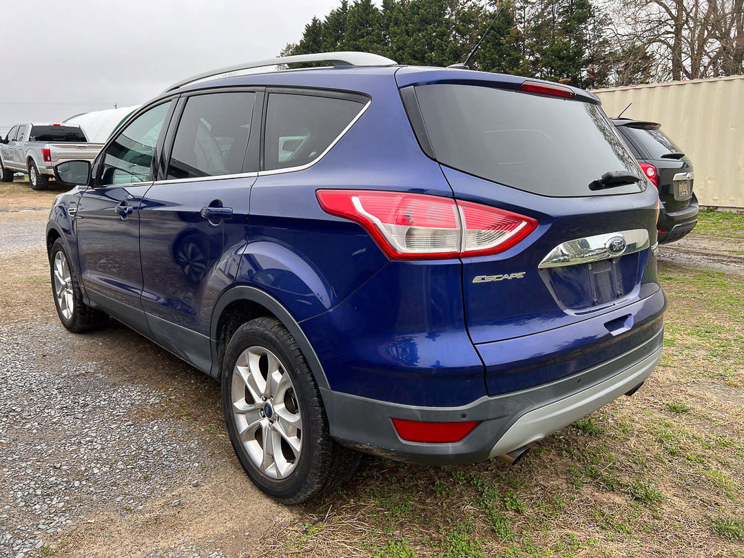 Used 2016 Ford Escape Titanium with VIN 1FMCU0JX0GUB20585 for sale in Felton, DE