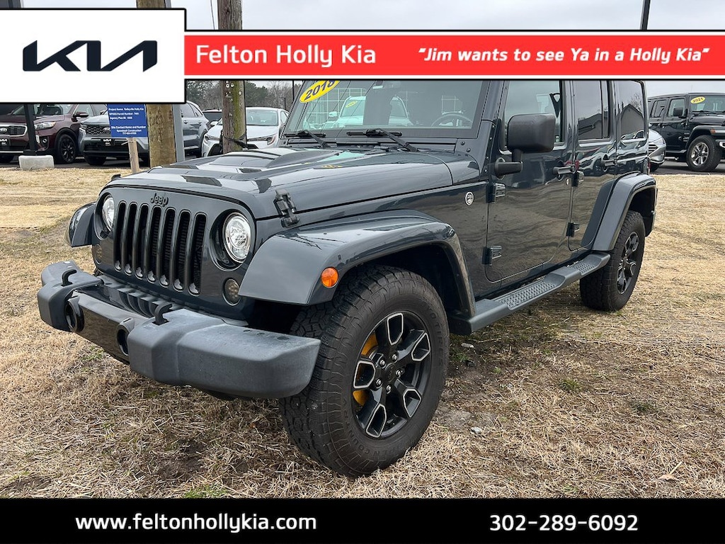 Used 2018 Jeep Wrangler JK Unlimited Sahara 4x4 SUV