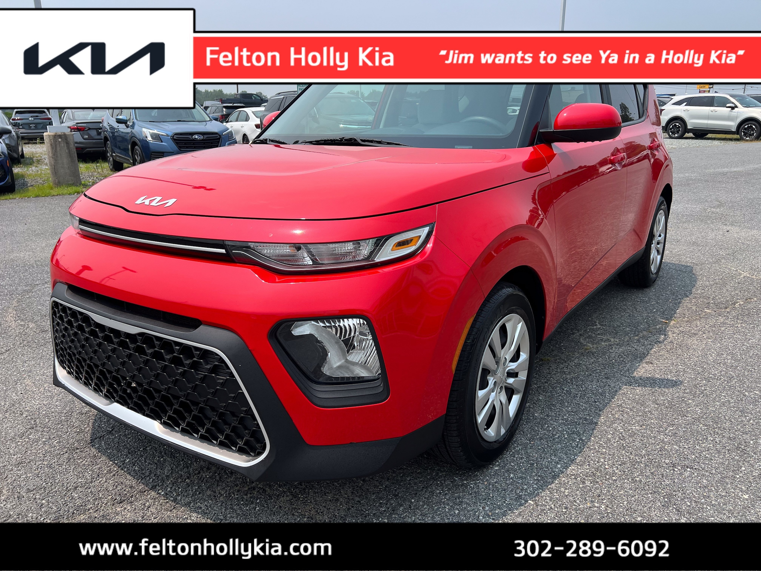 Used 2022 Kia Soul LX with VIN KNDJ23AU6N7156690 for sale in Felton, DE
