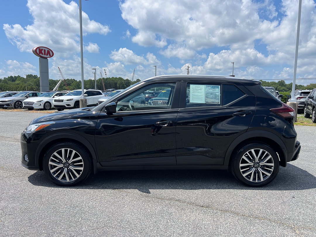 Used 2023 Nissan Kicks SV with VIN 3N1CP5CV7PL539633 for sale in Felton, DE
