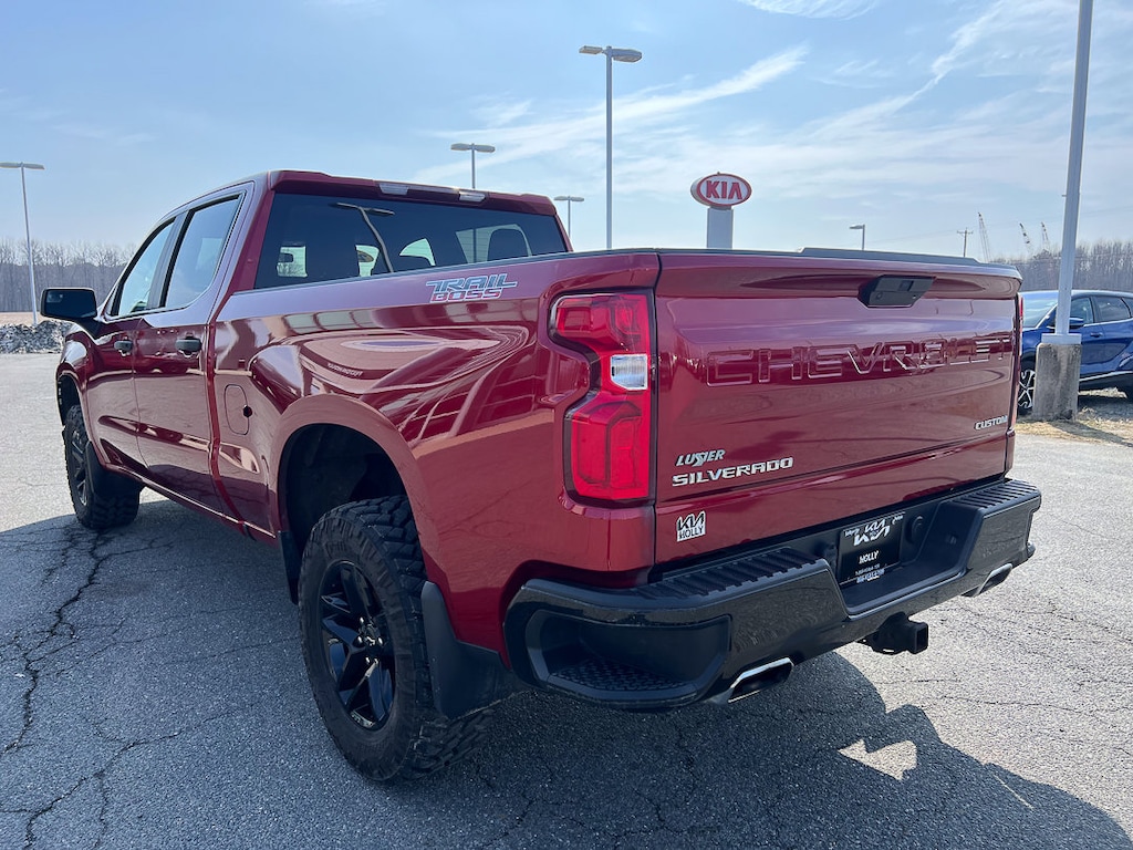 Used 2022 Chevrolet Silverado 1500 LTD Custom Trail Boss Truck Crew Cab