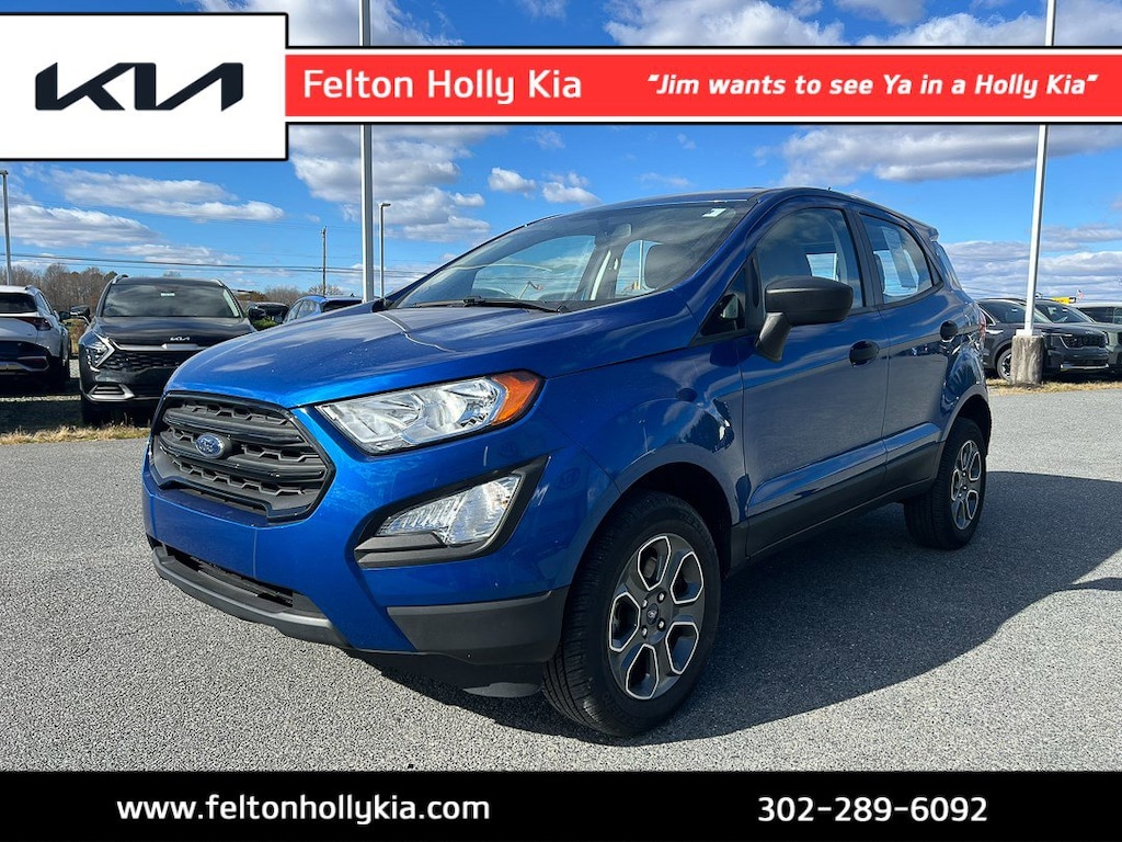 Used 2022 Ford EcoSport S SUV