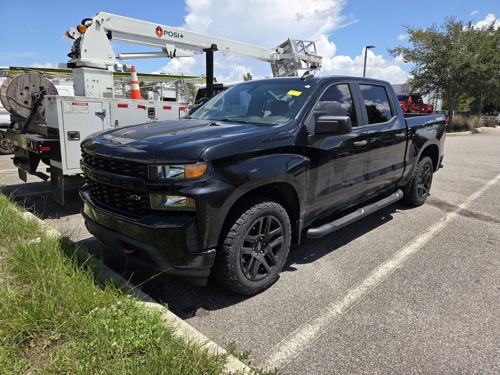 Certified 2021 Chevrolet Silverado 1500 Custom Truck Crew Cab
