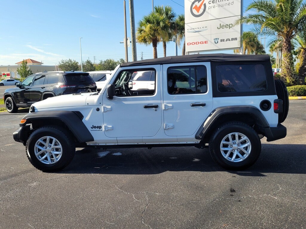 Used 2023 Jeep Wrangler 4-DOOR SPORT 4X4 SUV