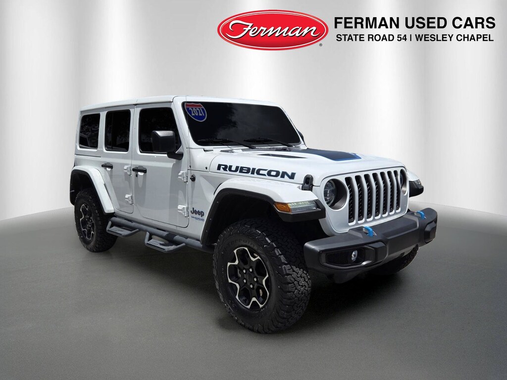 Used 2021 Jeep Wrangler 4xe Rubicon SUV