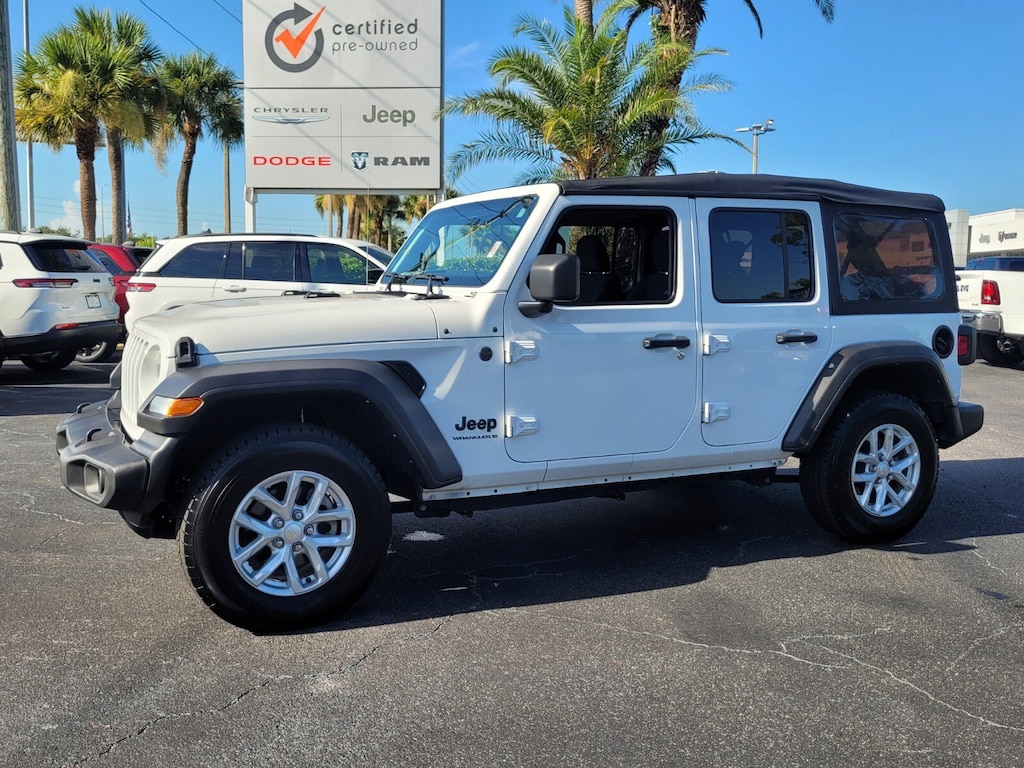 Used 2023 Jeep Wrangler 4-DOOR SPORT 4X4 SUV