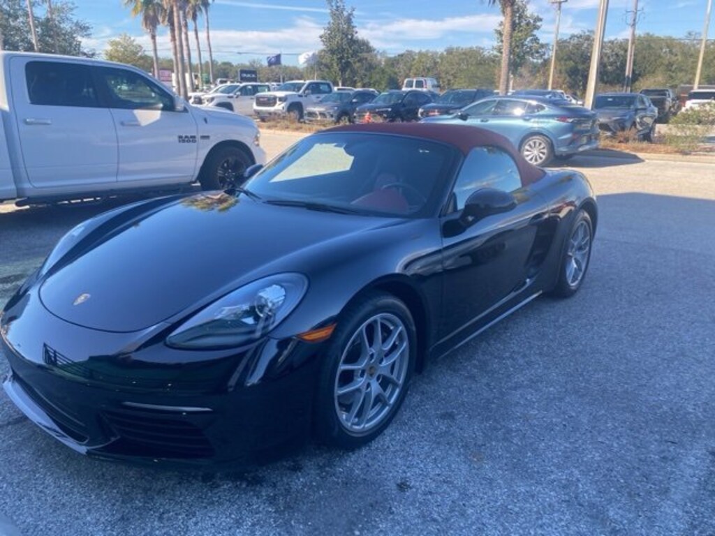 Used 2017 Porsche 718 Boxster Roadster