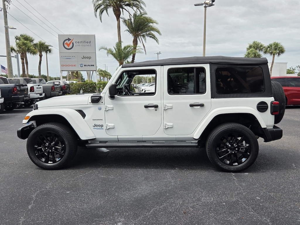 Certified 2022 Jeep Wrangler Unlimited 4xe Sahara SUV