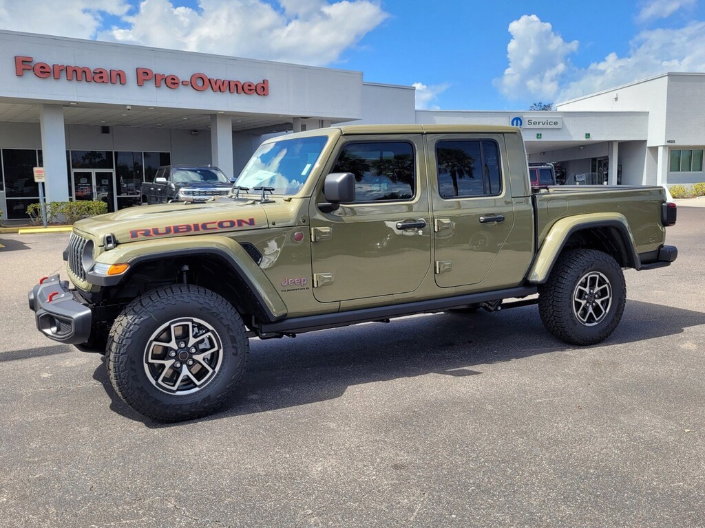 New 2025 Jeep Gladiator Rubicon Truck Crew Cab