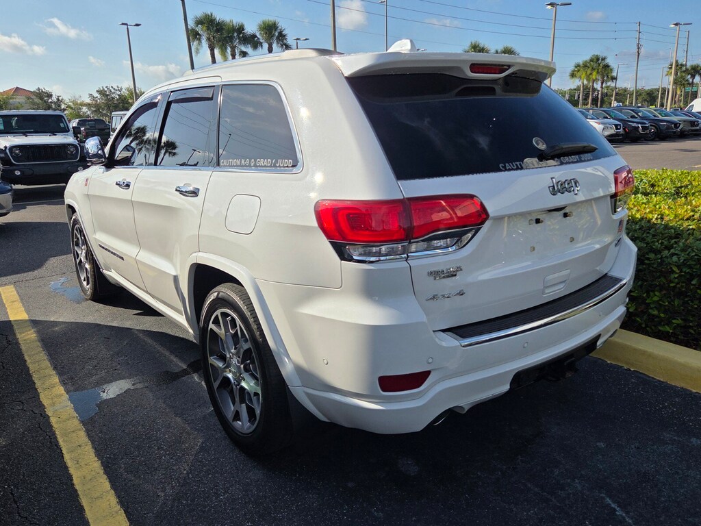 Certified 2021 Jeep Grand Cherokee Overland SUV