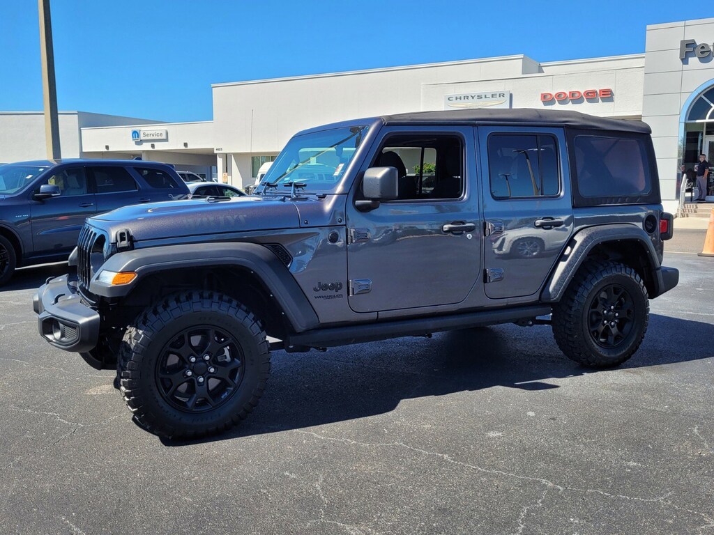 Certified 2021 Jeep Wrangler Unlimited Sport SUV