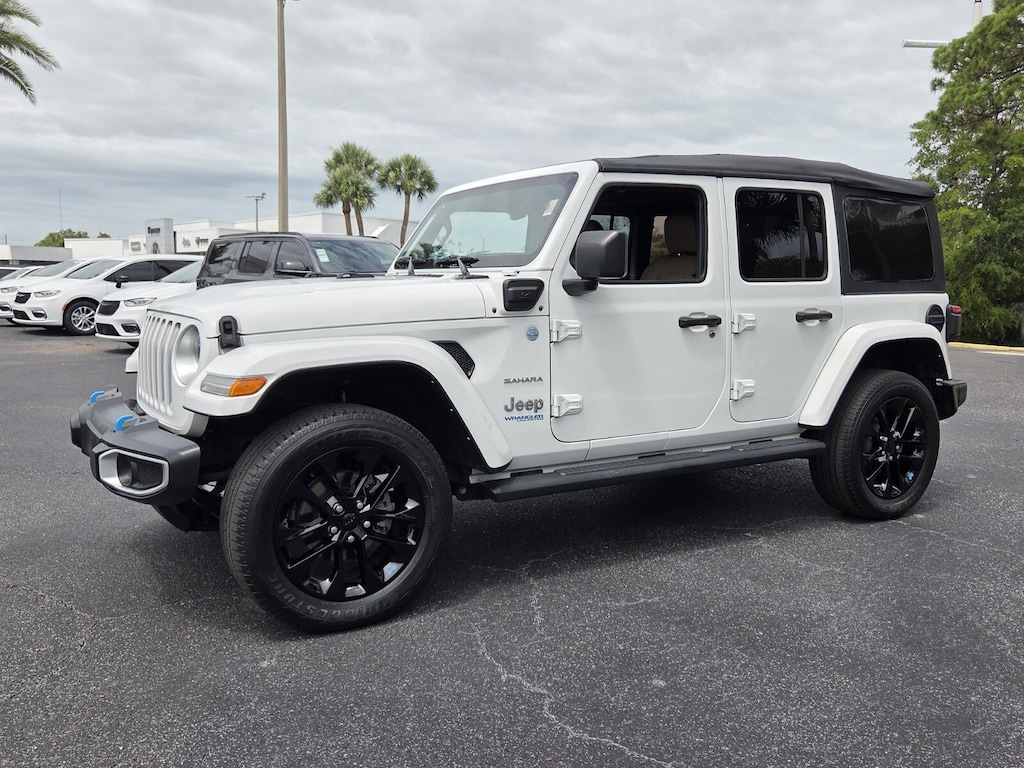 Certified 2022 Jeep Wrangler Unlimited 4xe Sahara SUV