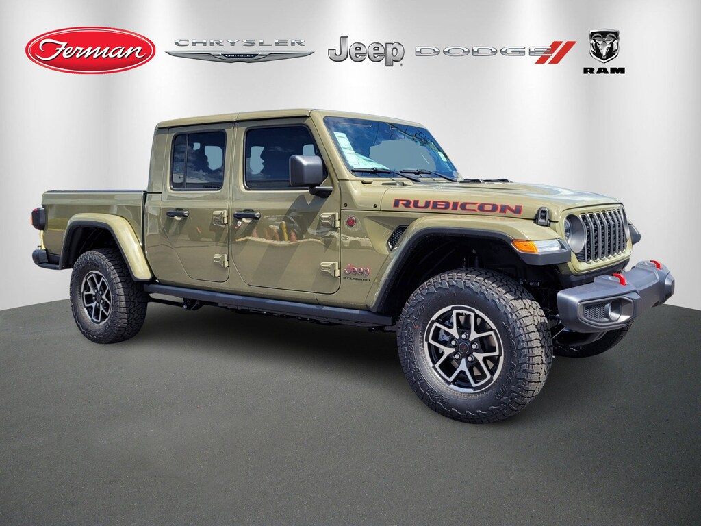 New 2025 Jeep Gladiator Rubicon Truck Crew Cab