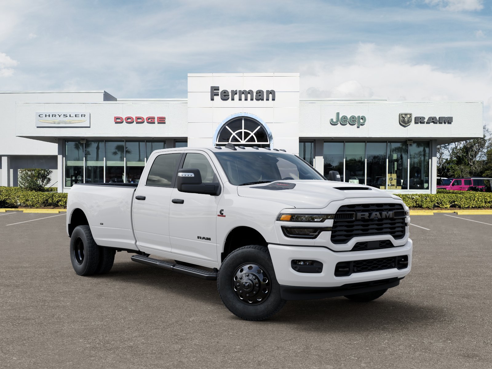 New 2027 Ram 3500 Big Horn Truck Crew Cab