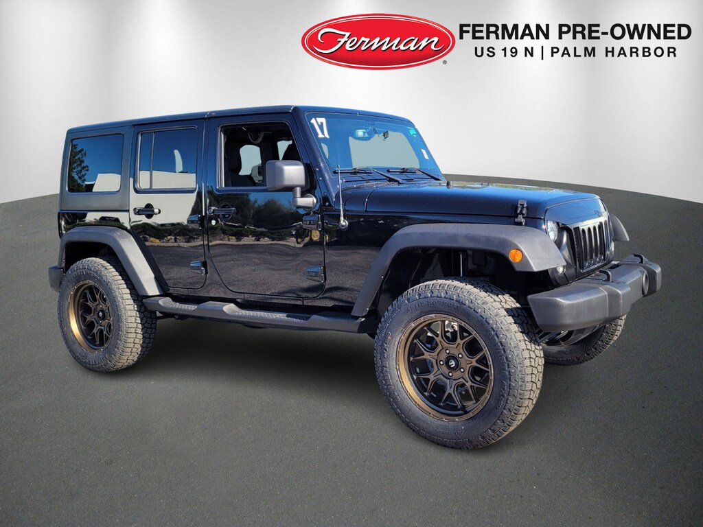 Used 2017 Jeep Wrangler JK Unlimited Sport 4x4 SUV