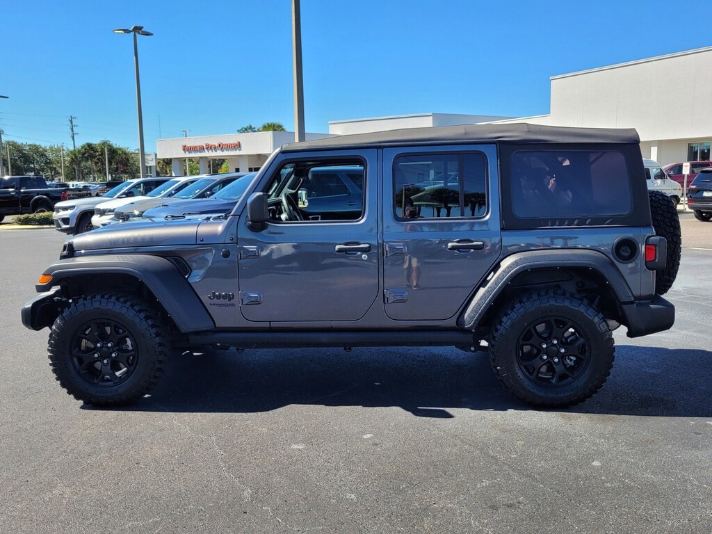 Certified 2021 Jeep Wrangler Unlimited Sport SUV