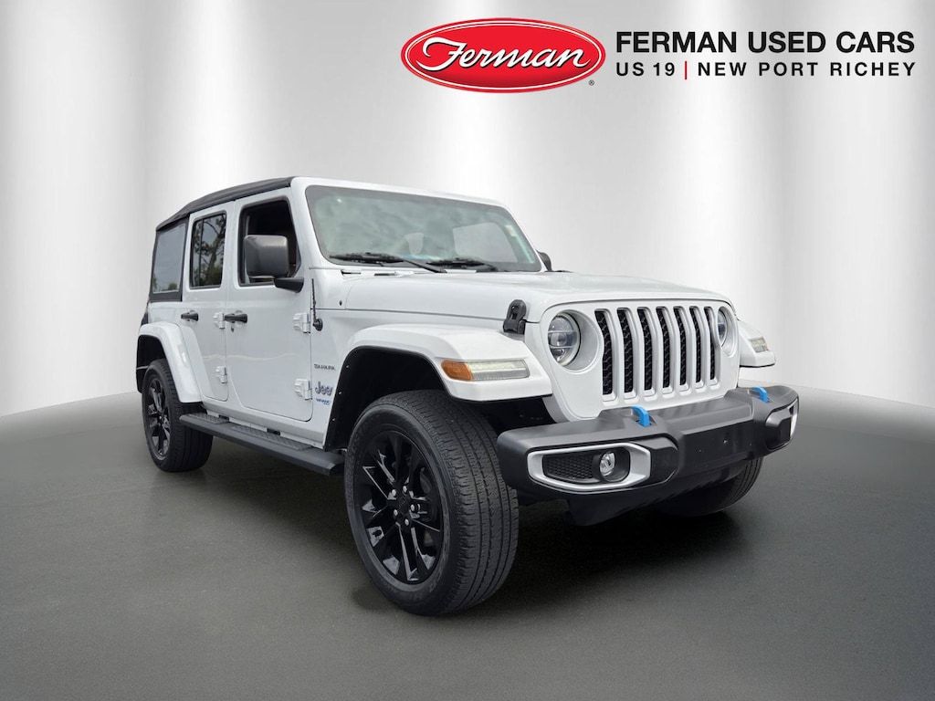 Certified 2022 Jeep Wrangler Unlimited 4xe Sahara SUV