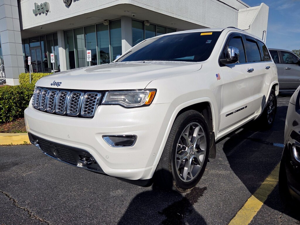 Certified 2021 Jeep Grand Cherokee Overland SUV