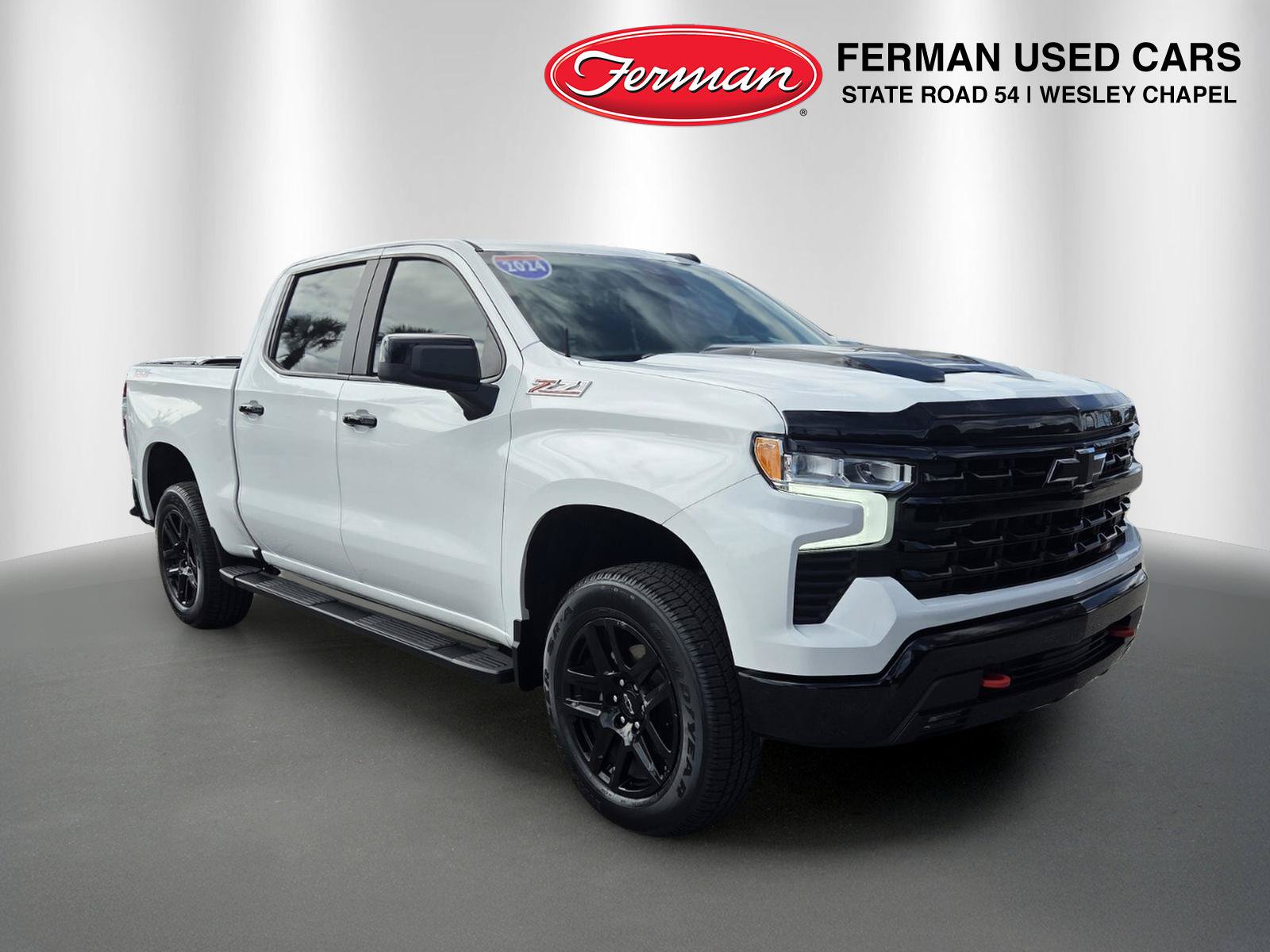 Certified 2024 Chevrolet Silverado 1500 LT Trail Boss Truck Crew Cab