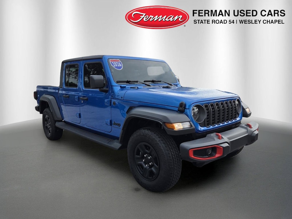 Certified 2026 Jeep Gladiator Sport Truck Crew Cab