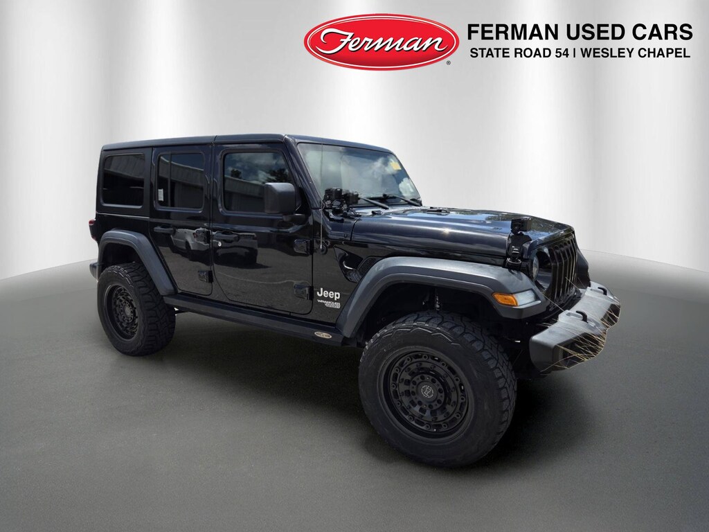 Used 2018 Jeep Wrangler Unlimited Sport 4x4 SUV