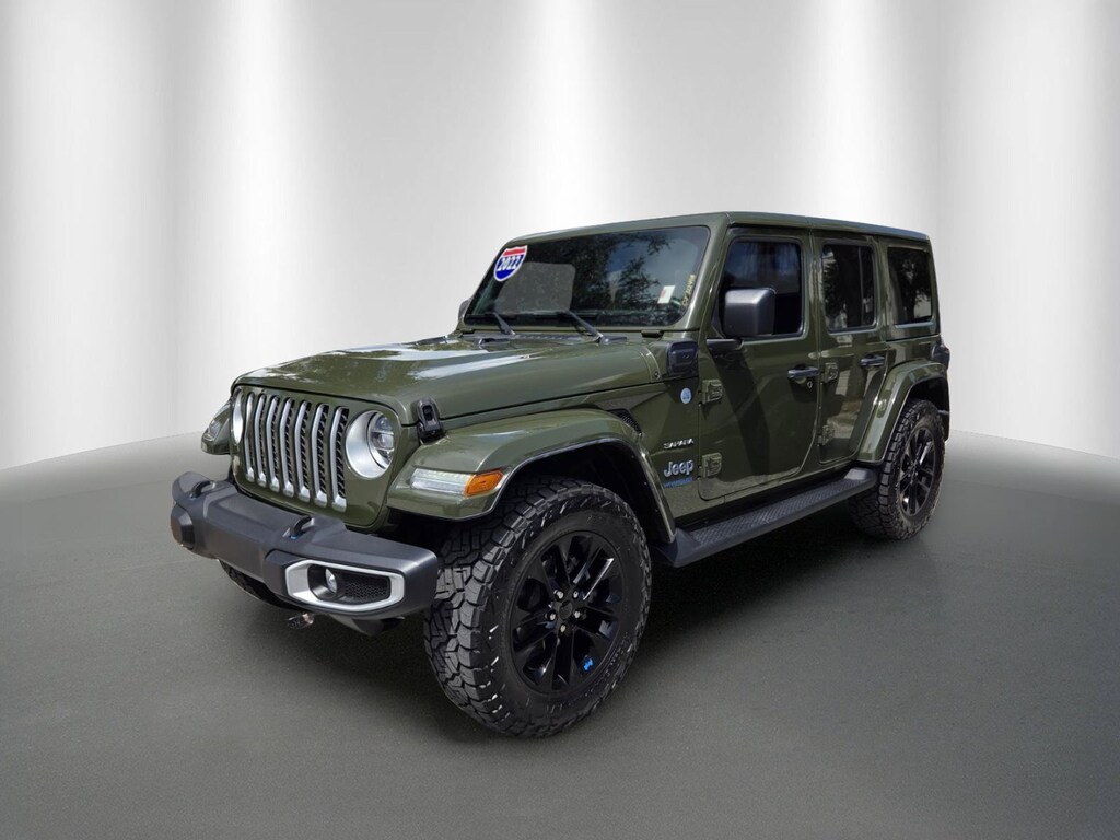 Certified 2022 Jeep Wrangler Unlimited 4xe Sahara SUV