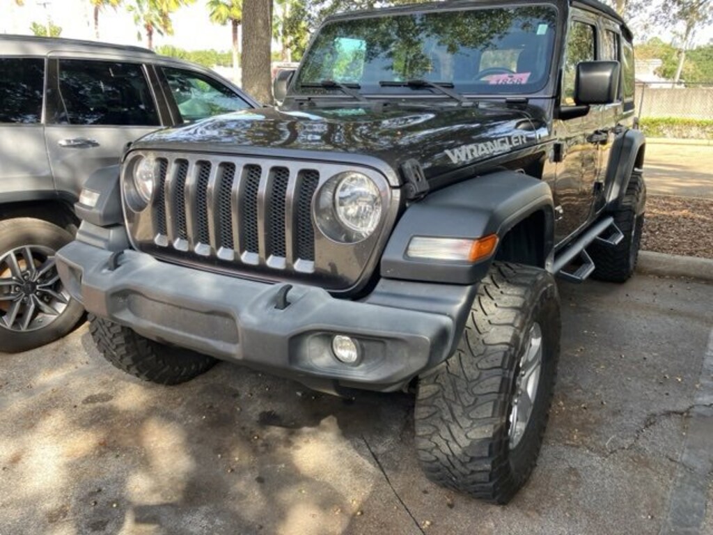 Used 2018 Jeep Wrangler Unlimited Sport 4x4 SUV