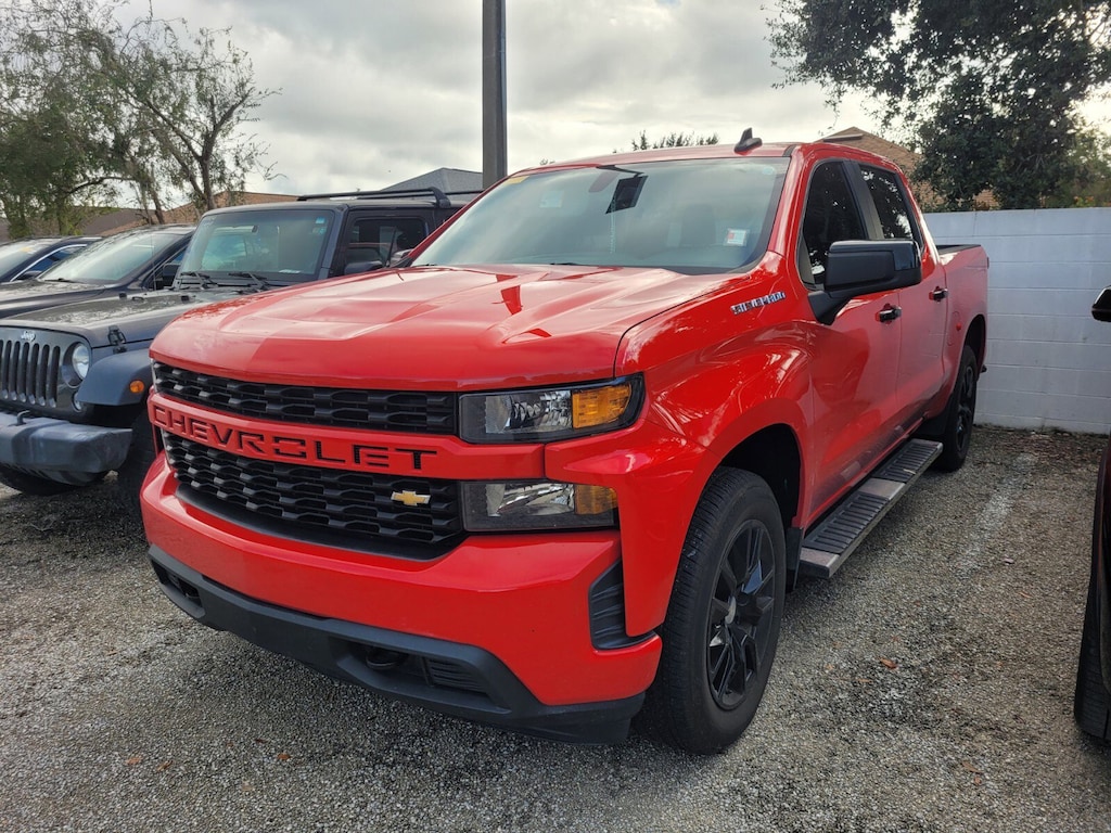 Used 2020 Chevrolet Silverado 1500 Silverado Custom Truck Crew Cab