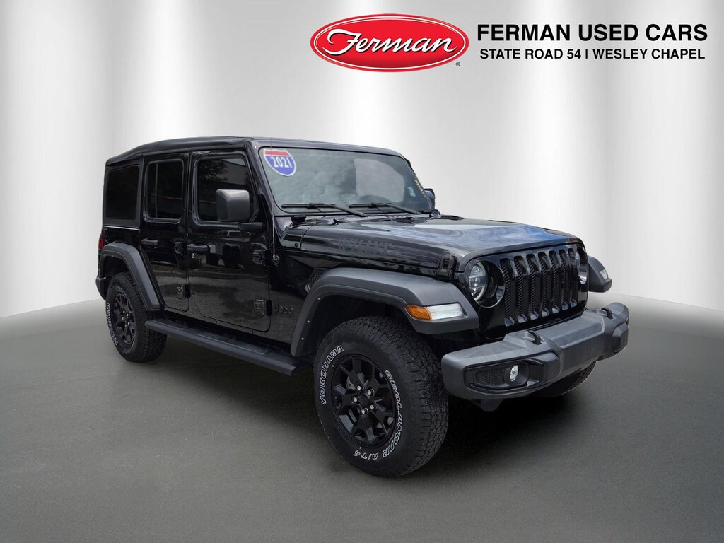 Used 2021 Jeep Wrangler Unlimited Sport SUV