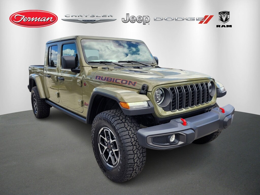New 2025 Jeep Gladiator Rubicon Truck Crew Cab