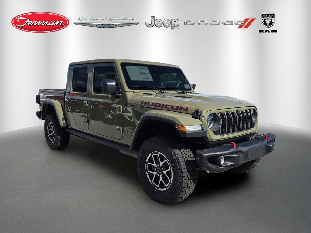New 2026 Jeep Gladiator Rubicon Truck Crew Cab