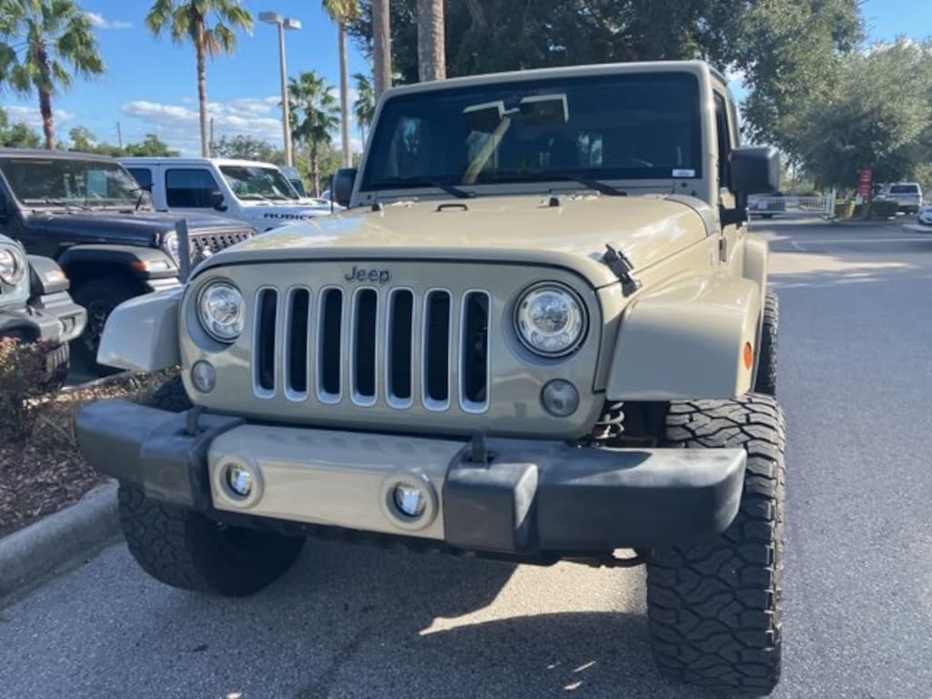 Used 2017 Jeep Wrangler JK Sahara 4x4 SUV