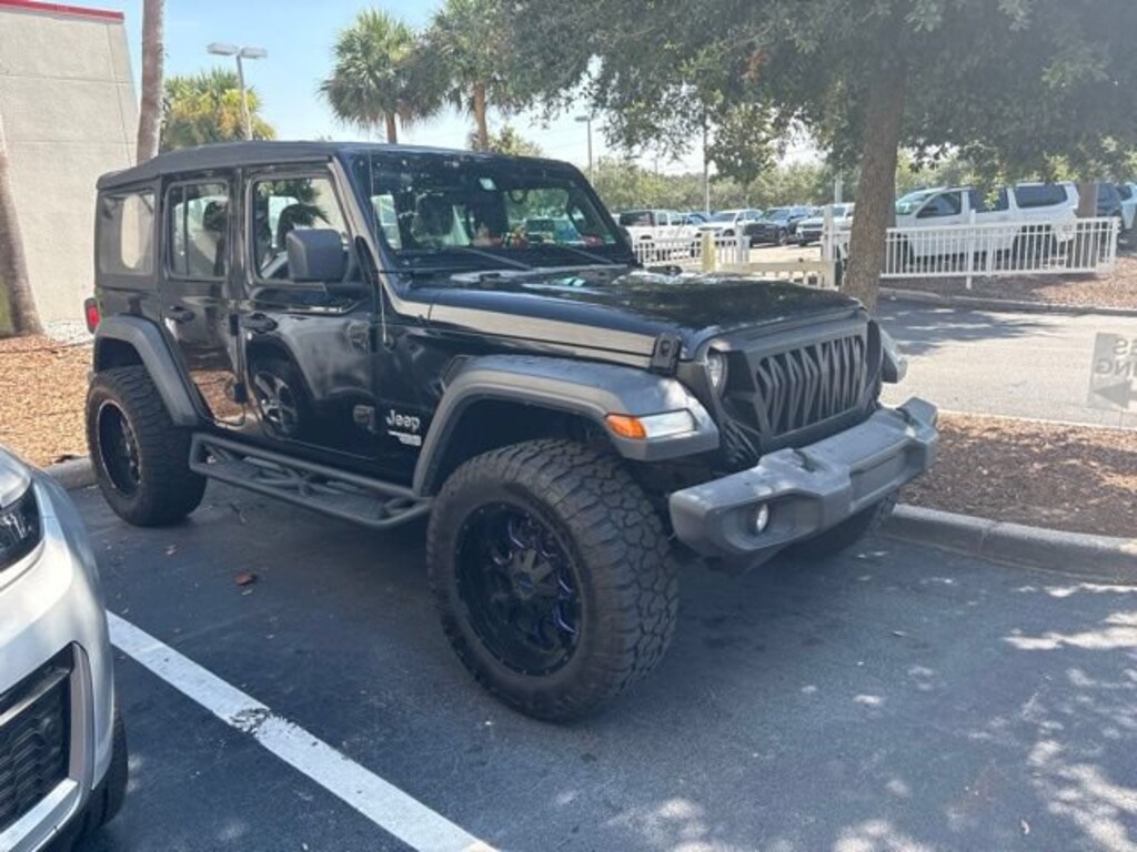 Certified 2018 Jeep Wrangler Unlimited Sport 4x4 SUV