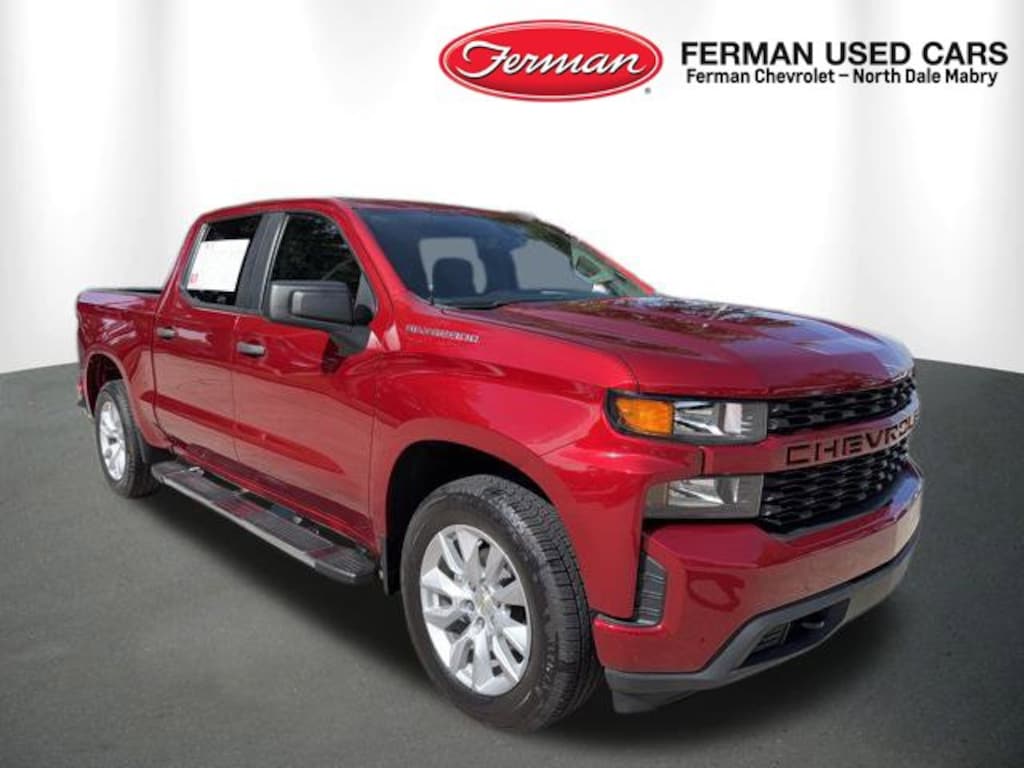 Used 2022 Chevrolet Silverado 1500 LTD Custom Truck Crew Cab