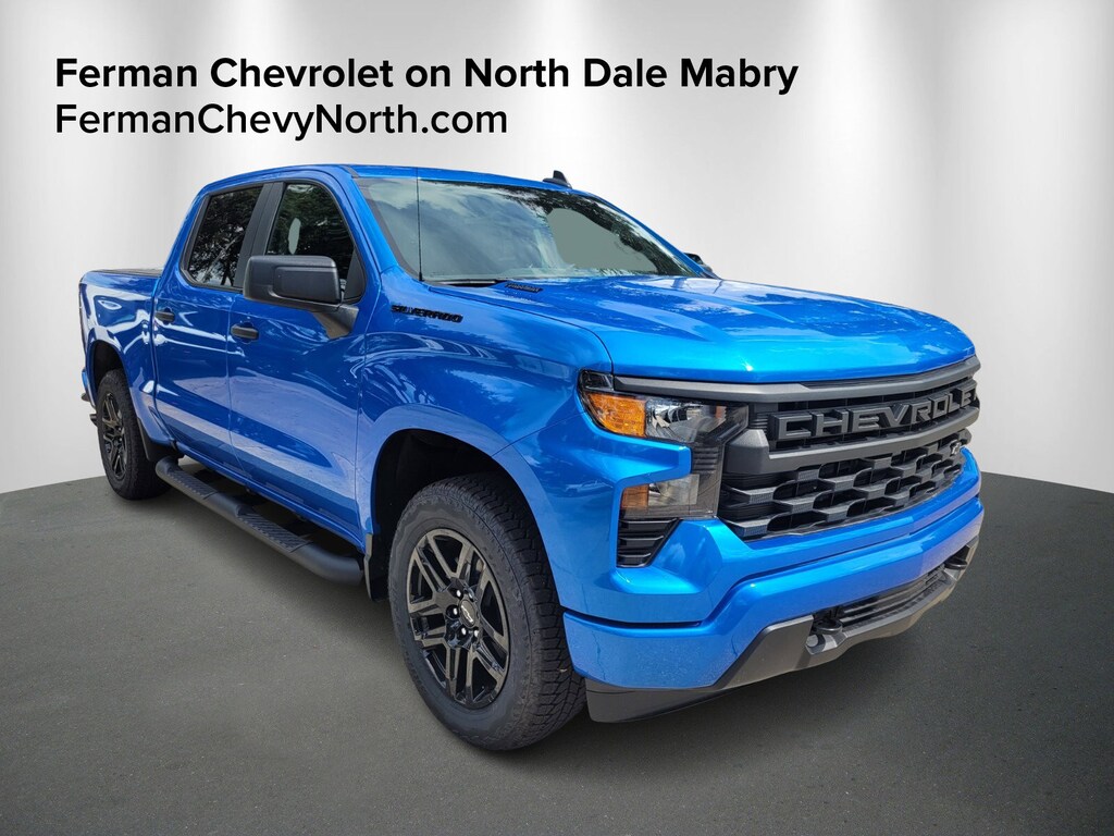 New 2025 Chevrolet Silverado 1500 Custom Truck Crew Cab