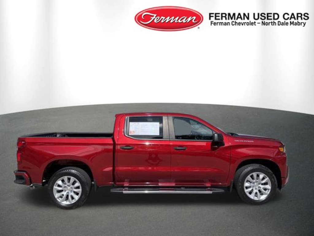 Used 2022 Chevrolet Silverado 1500 LTD Custom Truck Crew Cab