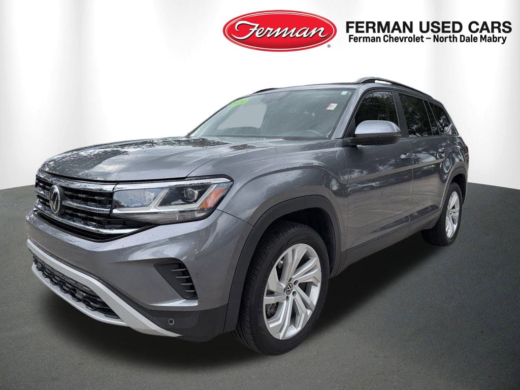 Used 2021 Volkswagen Atlas 3.6L V6 SE w/Technology SUV