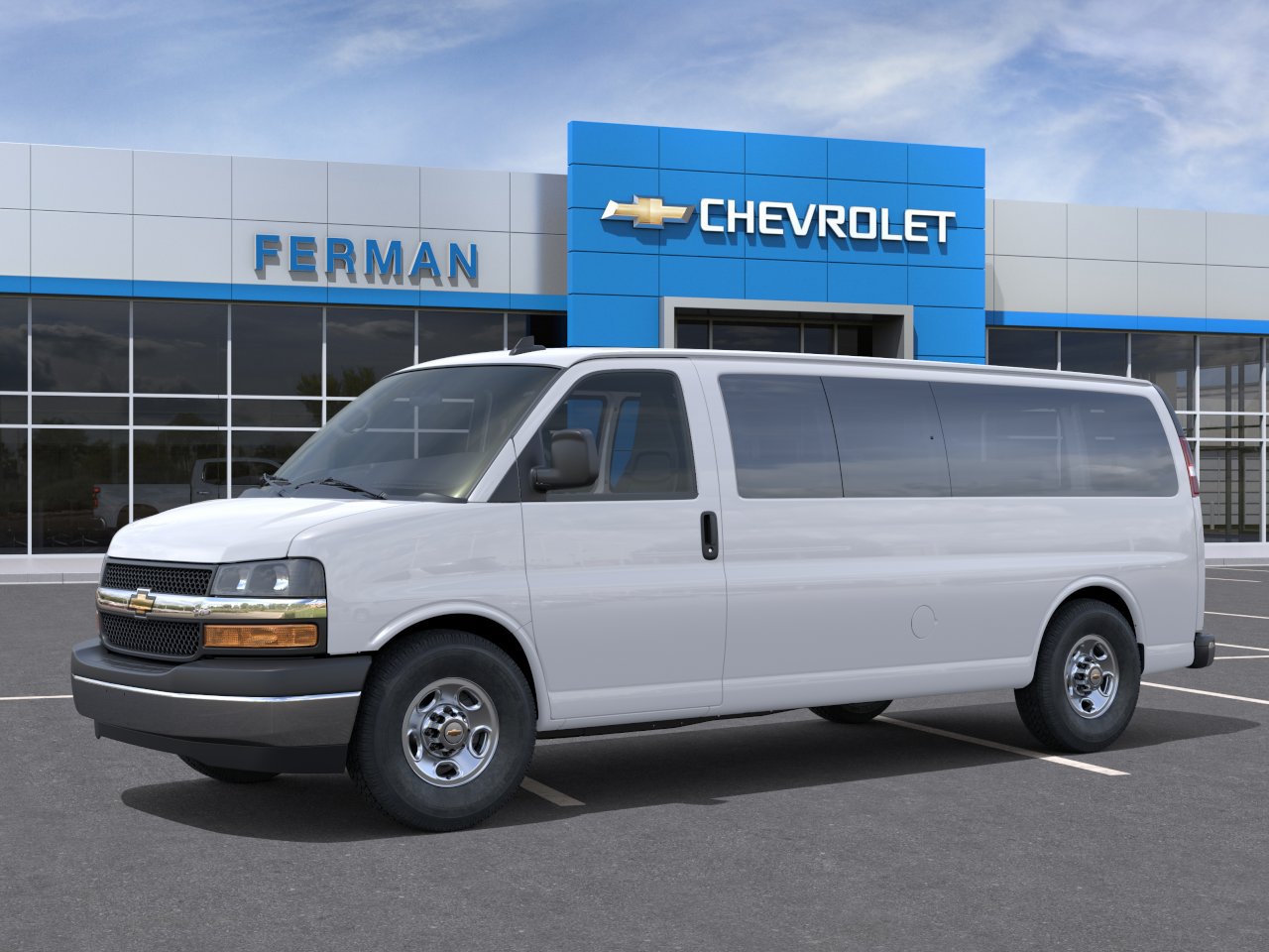 New 2027 Chevrolet Express Passenger 3500 LT Van Extended Passenger Van