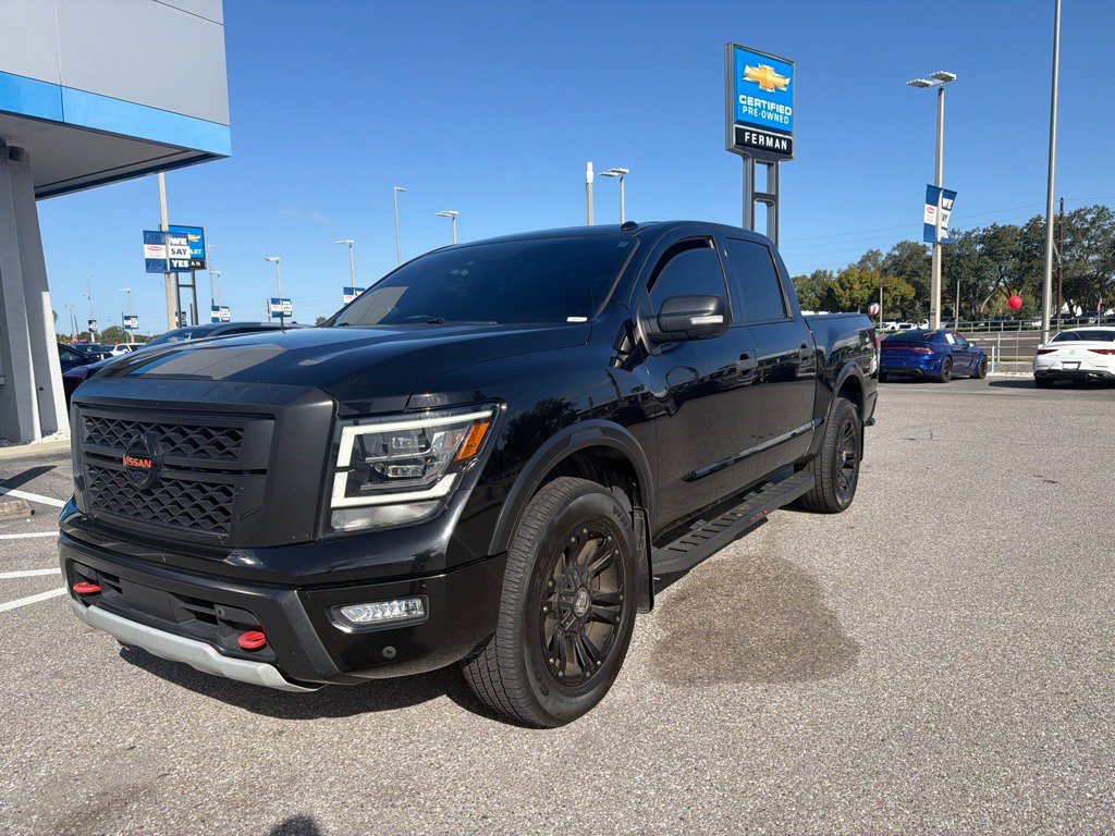 Used 2021 Nissan Titan PRO-4X Truck Crew Cab