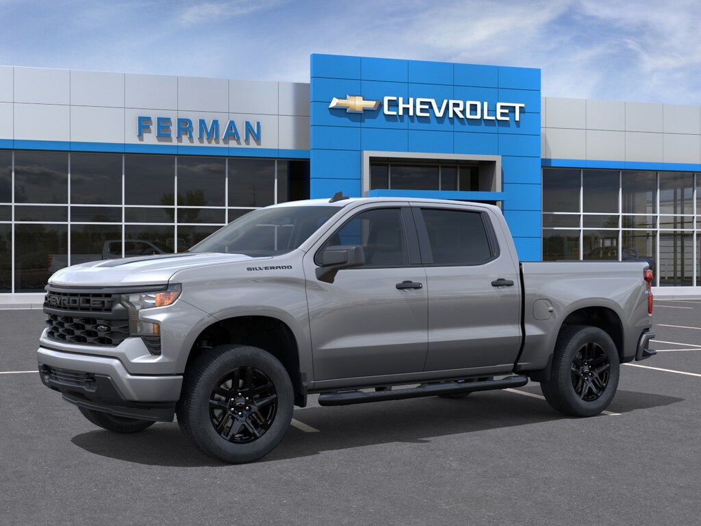New 2026 Chevrolet Silverado 1500 Custom Truck Crew Cab