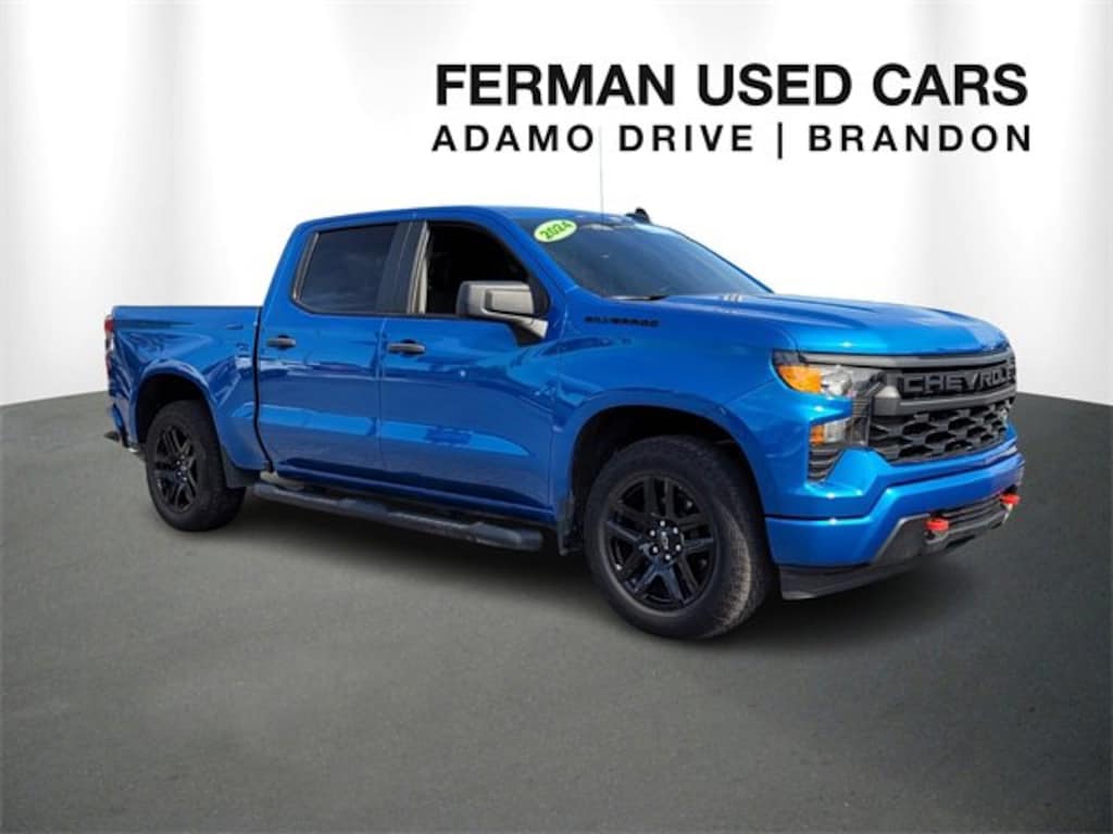 Used 2024 Chevrolet Silverado 1500 Custom Truck Crew Cab