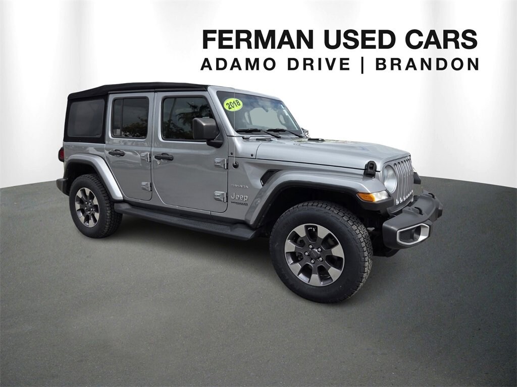 Used 2018 Jeep Wrangler Unlimited Sahara 4x4 SUV